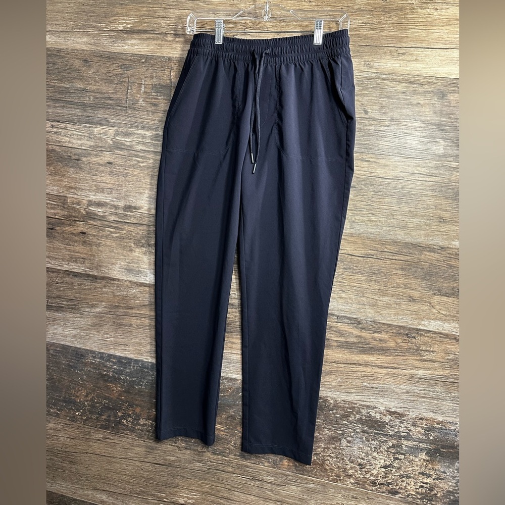 The North Face Navy Blue Track Pants with Elastic Waistband